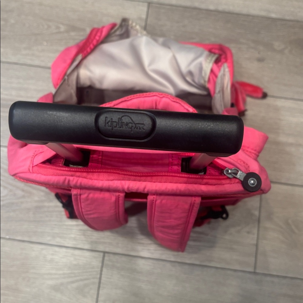 Kipling Pink Rollinv Backpack - image 8